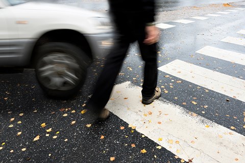 TAC entitlements for pedestrians hit by a motor vehicle